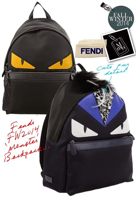 fendi bag bugs t shirt red|fendi bag bugs monster backpack.